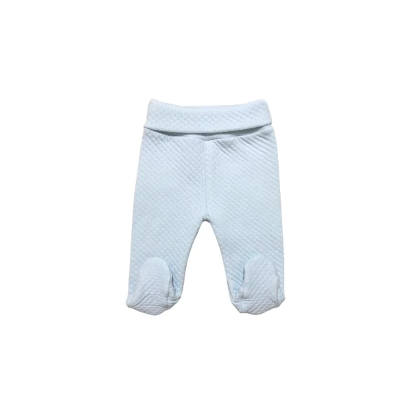 AJUAR 2 PZAS BEBÉ JACQUARD «SKYBLUE BEAR» - Imagen 3