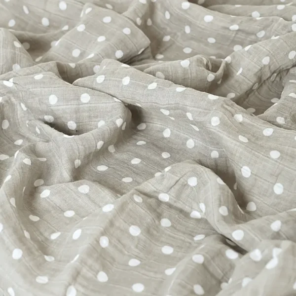 MUSELINA BEBÉ «MOON DOTS»