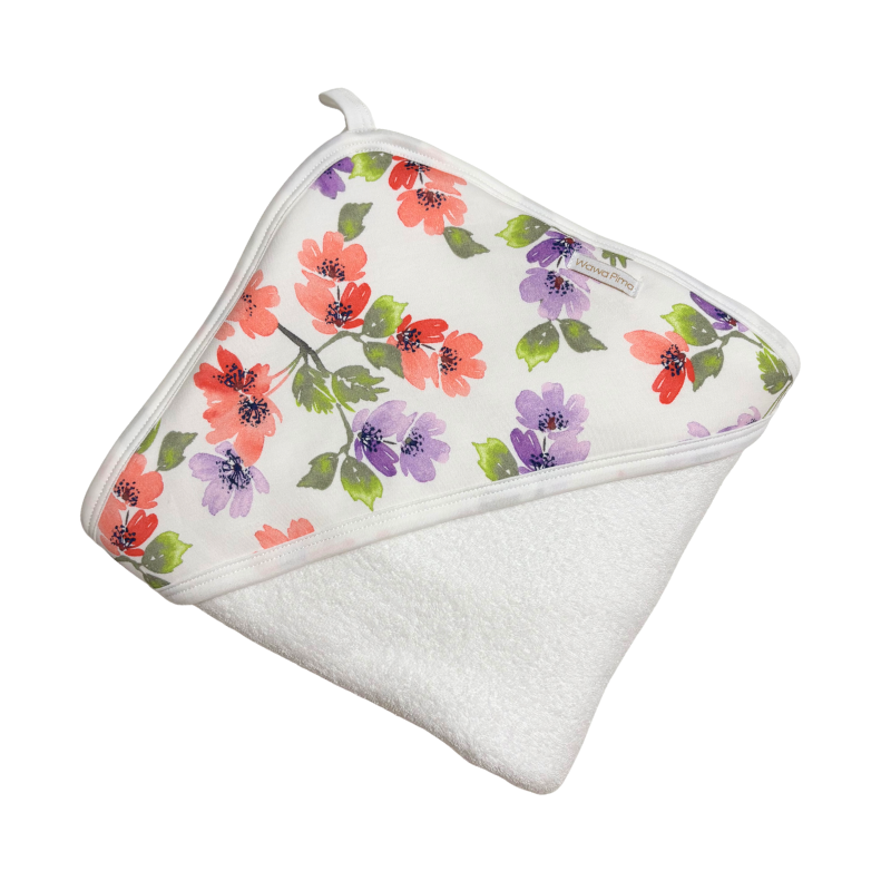 TOALLA BEBÉ «FLOWERS»