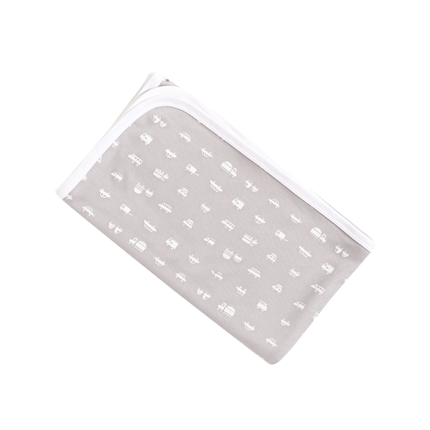 MANTA BEBÉ PIMA «SOBRE RUEDAS GRAY»