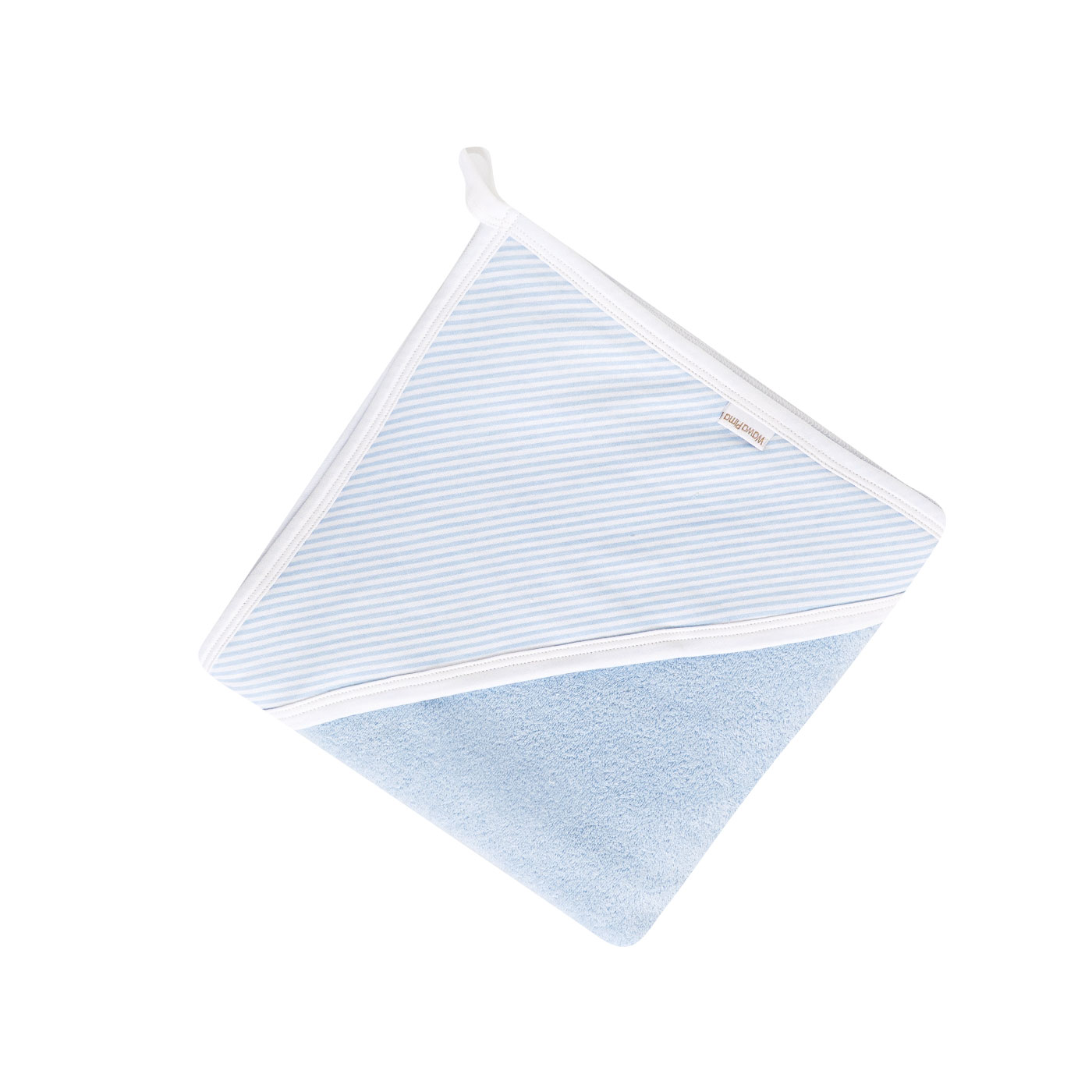 TOALLA BEBÉ «LISTADO CELESTE»