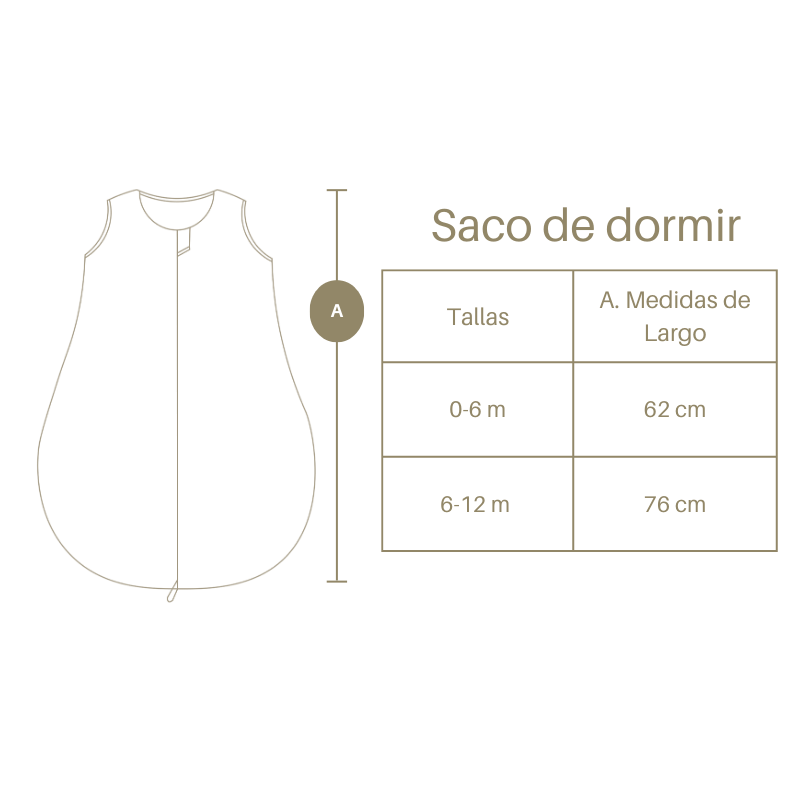 SACO DE DORMIR BEBÉ INVIERNO: BABY BEAR ROSE - Imagen 4