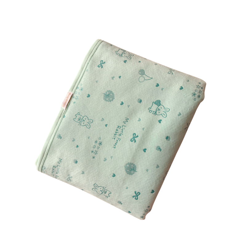 MANTA DE INVIERNO BEBÉ «BABY RABBIT GREEN»