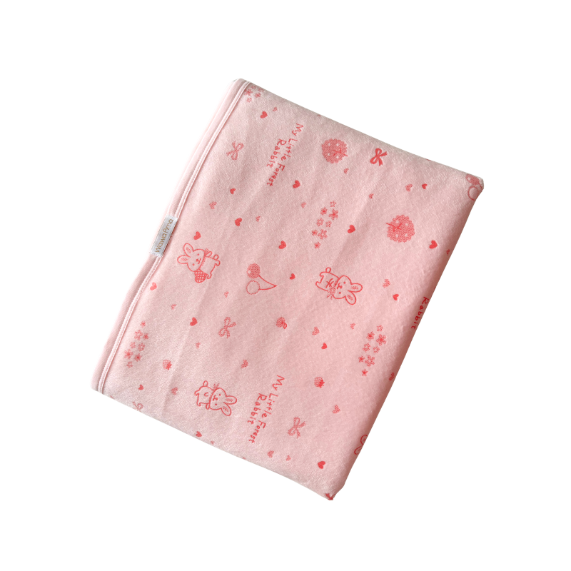 MANTA DE INVIERNO BEBÉ «BABY RABBIT ROSE»