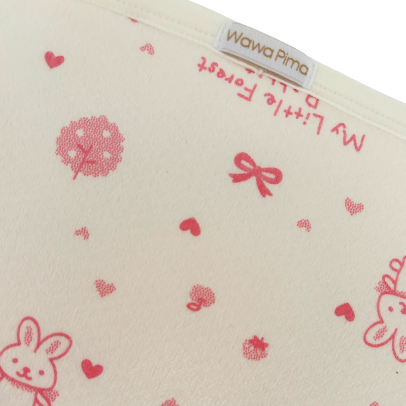 MANTA DE INVIERNO BEBÉ «BABY RABBIT ROSE GIRL» - Imagen 2