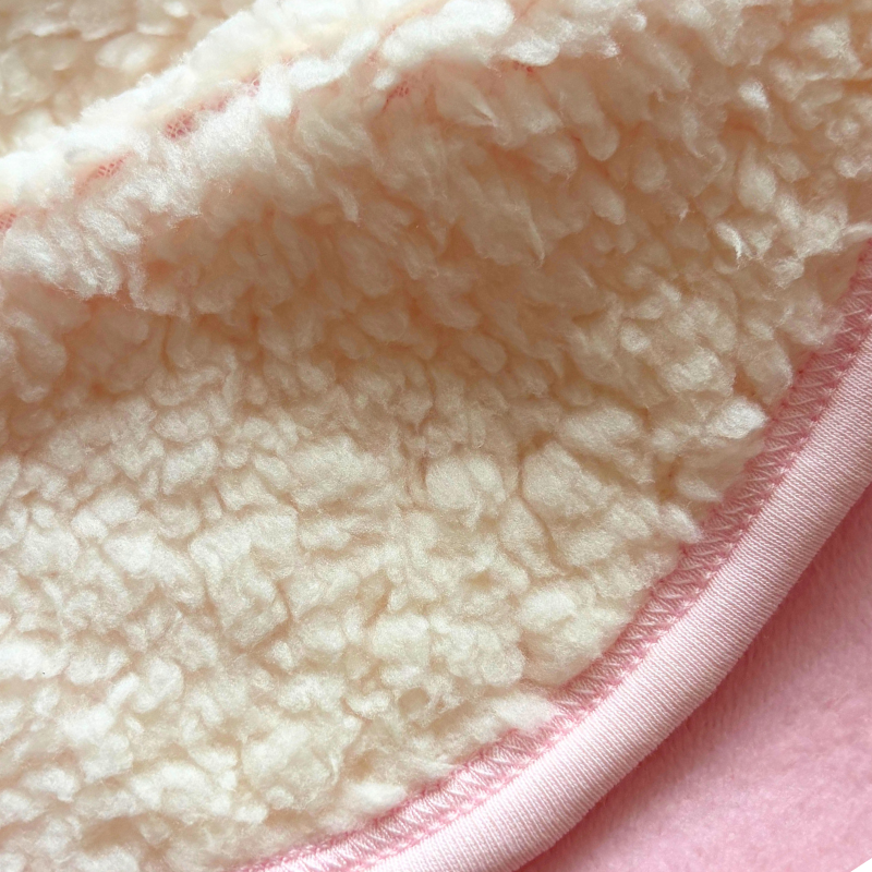 MANTA DE INVIERNO BEBÉ «BABY RABBIT ROSE» - Imagen 3