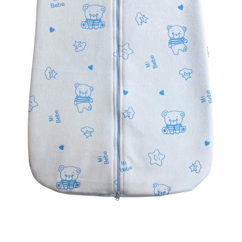 SACO DE DORMIR BEBÉ INVIERNO: BABY BEAR SKYBLUE - Imagen 3