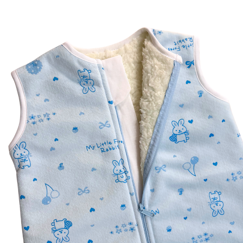 SACO DE DORMIR BEBÉ INVIERNO: BUNNY SKYBLUE WINTER - Imagen 2