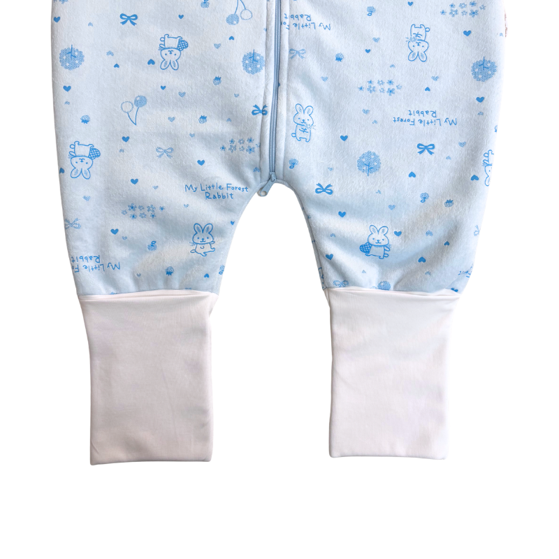 SACO DE DORMIR BEBÉ INVIERNO: BABY SKYBLUE RABBIT - Imagen 4