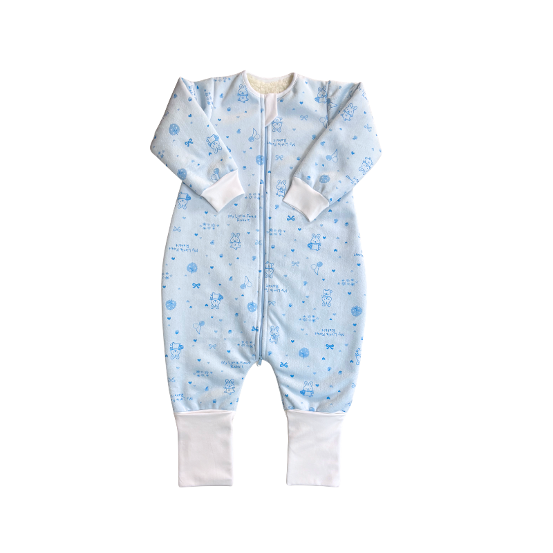 SACO DE DORMIR BEBÉ INVIERNO: BABY SKYBLUE RABBIT