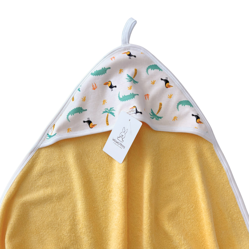 TOALLA BEBÉ «YELLOW JUNGLE» - Imagen 3