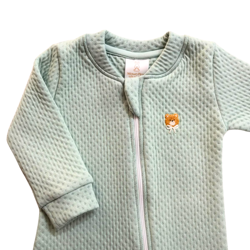 PIJAMA JACQUARD OSO GREEN - Imagen 2