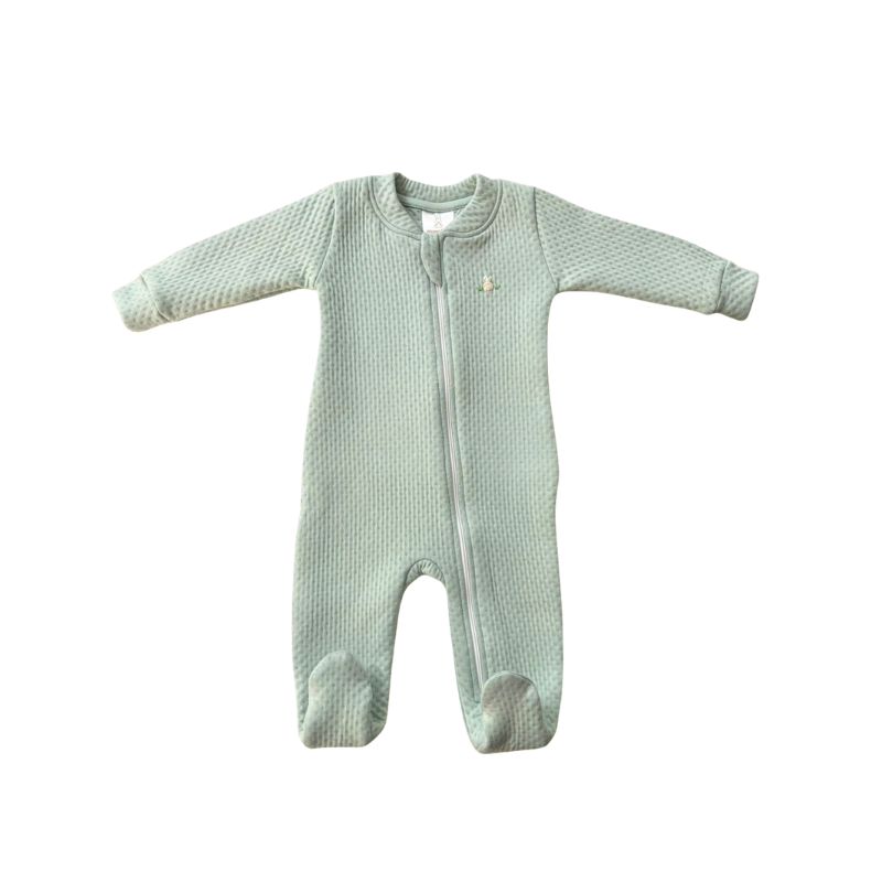 PIJAMA JACQUARD CONEJO GREEN